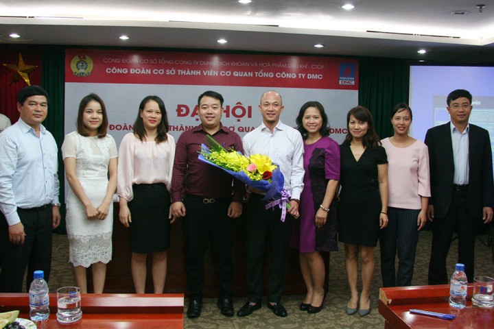 Đại hội Công đoàn cơ sở thành viên Cơ quan Tổng Công ty DMC lần thứ X